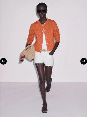 ME+EM  Relaxed Crew Cardigan NWNT